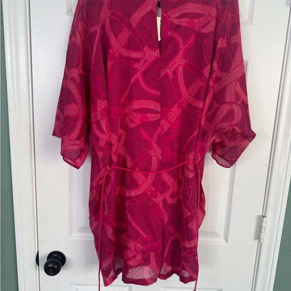 HERMES "Eperon d'Or" jumpsuit NWT Size 38 Luxury Beach Wear Quiet Luxury - Picture 15 of 15